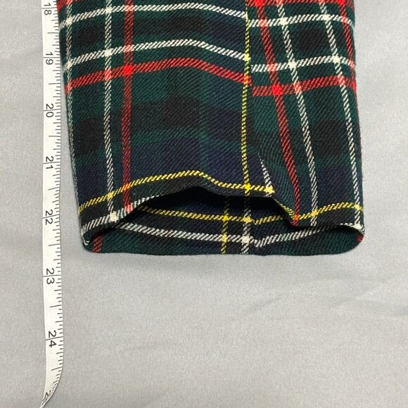 Vintage Ed Behan's Tweed Shop Suit Skirt Sz S Tartan Plaid Wool Missing Sz Tag - Picture 16 of 16